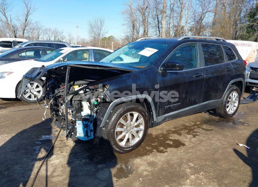 Photo 2 of 2014 Jeep Cherokee LIMITED (VIN 1C4PJLDS6EW160753)