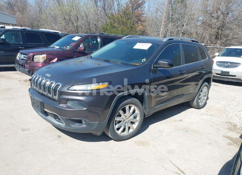 Photo 2 of 2014 Jeep Cherokee LIMITED (VIN 1C4PJLDS6EW283338)