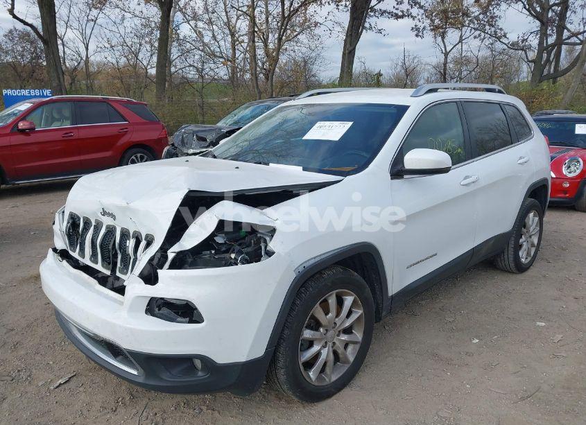 Photo 2 of 2015 Jeep Cherokee LIMITED (VIN 1C4PJLDS6FW701608)