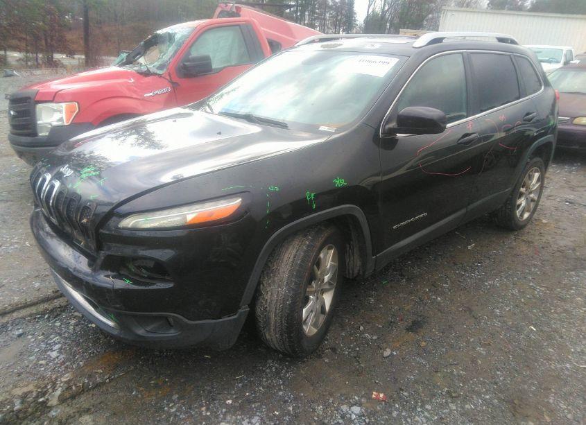 Photo 2 of 2014 Jeep Cherokee LIMITED (VIN 1C4PJLDS8EW113787)