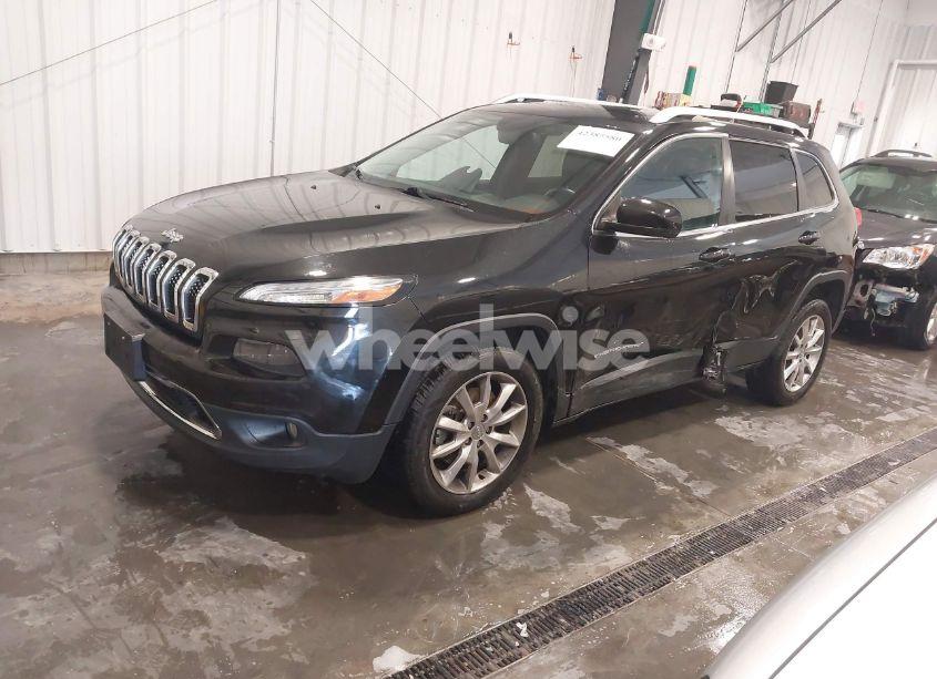 Photo 2 of 2014 Jeep Cherokee LIMITED (VIN 1C4PJLDS8EW157823)
