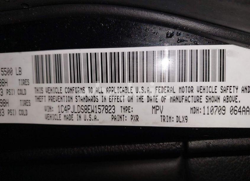 Photo 9 of 2014 Jeep Cherokee LIMITED (VIN 1C4PJLDS8EW157823)