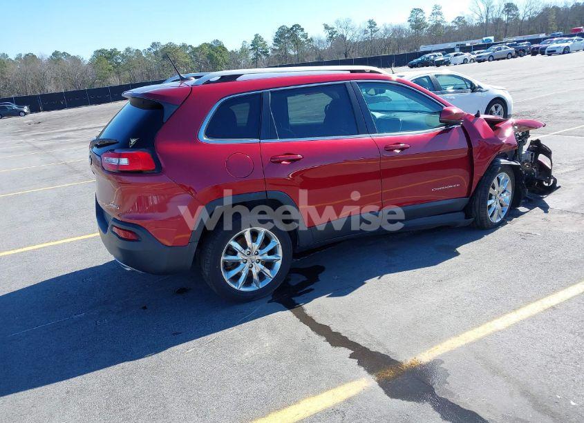 Photo 4 of 2014 Jeep Cherokee LIMITED (VIN 1C4PJLDS8EW161967)