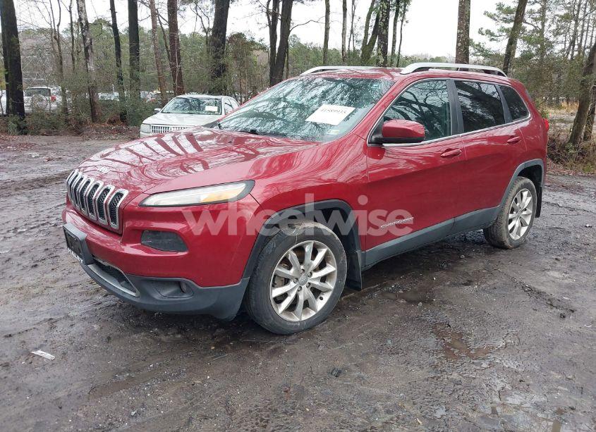 Photo 2 of 2014 Jeep Cherokee LIMITED (VIN 1C4PJLDS8EW188506)