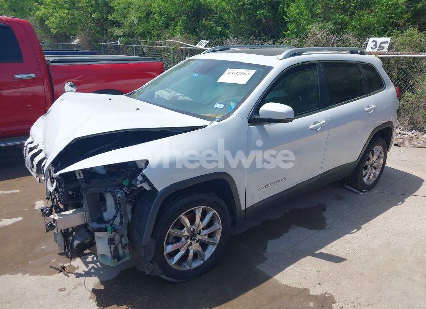 Photo 2 of 2015 Jeep Cherokee LIMITED (VIN 1C4PJLDS8FW566065)