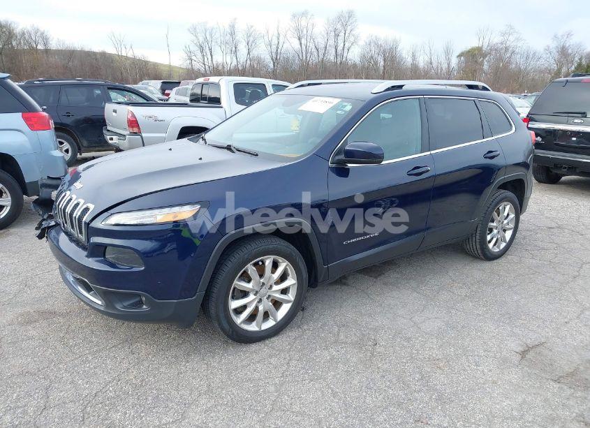 Photo 2 of 2015 Jeep Cherokee LIMITED (VIN 1C4PJLDS8FW603096)