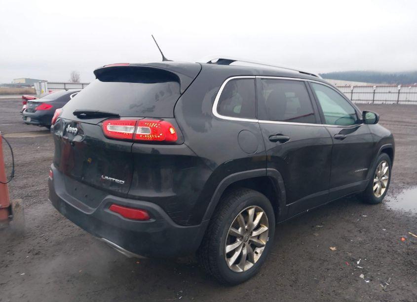 Photo 4 of 2015 Jeep Cherokee LIMITED (VIN 1C4PJLDS9FW553969)