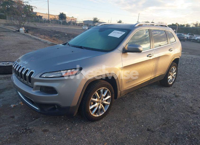 Photo 2 of 2015 Jeep Cherokee LIMITED (VIN 1C4PJLDS9FW553986)