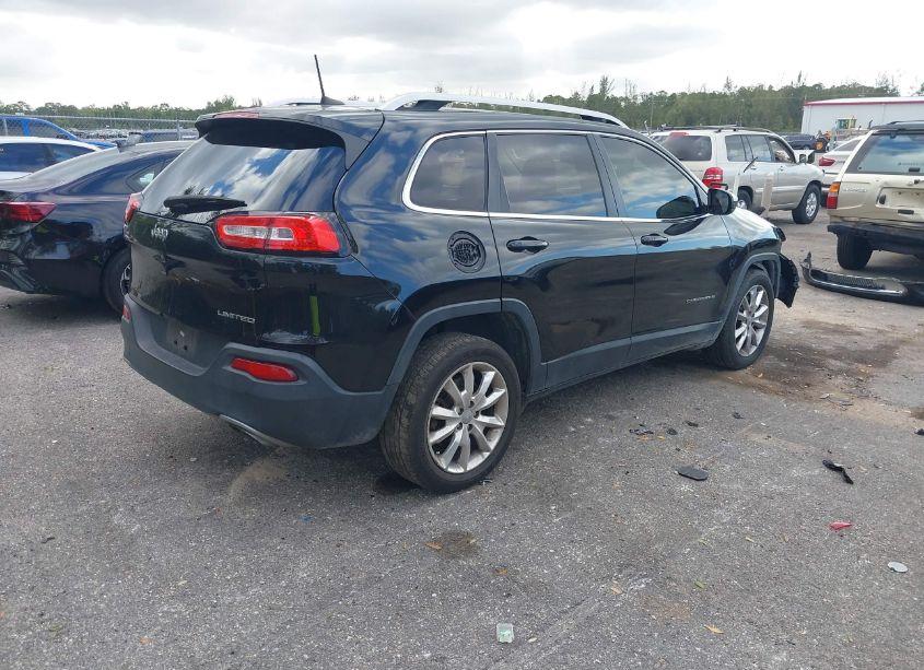 Photo 4 of 2016 Jeep Cherokee LIMITED (VIN 1C4PJLDS9GW258615)