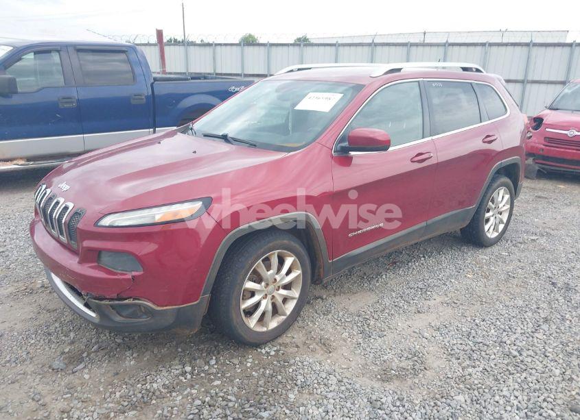 Photo 2 of 2014 Jeep Cherokee LIMITED (VIN 1C4PJLDSXEW279275)