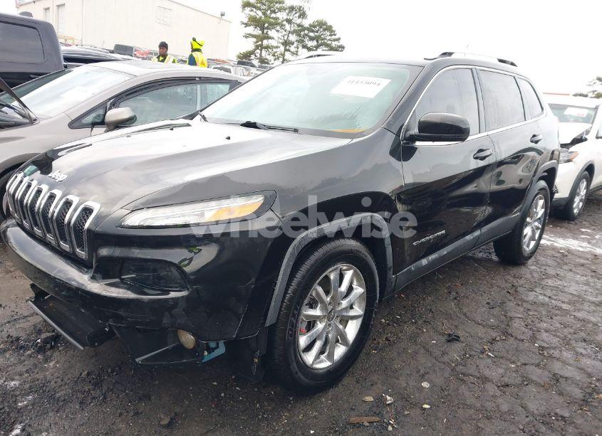 Photo 2 of 2015 Jeep Cherokee LIMITED (VIN 1C4PJLDSXFW531639)
