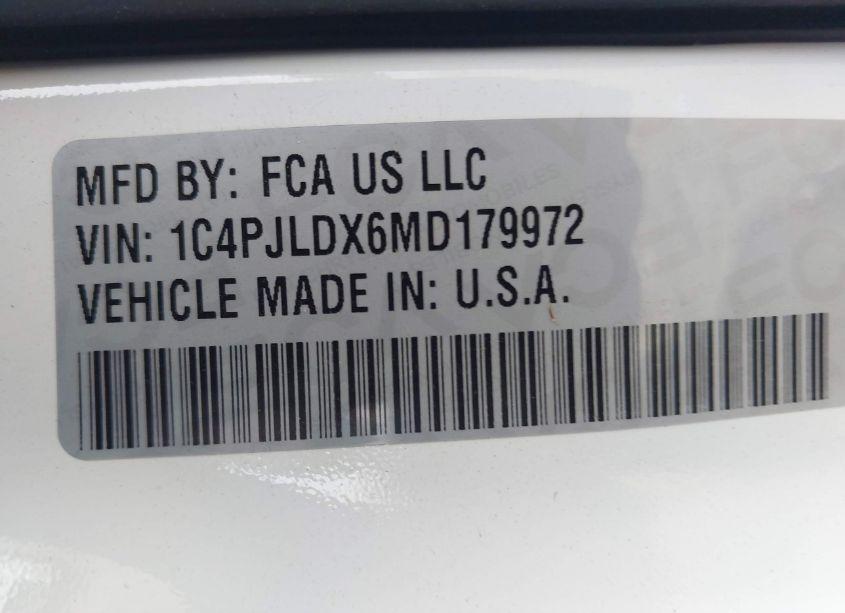 Photo 9 of 2021 Jeep Cherokee LIMITED FWD (VIN 1C4PJLDX6MD179972)