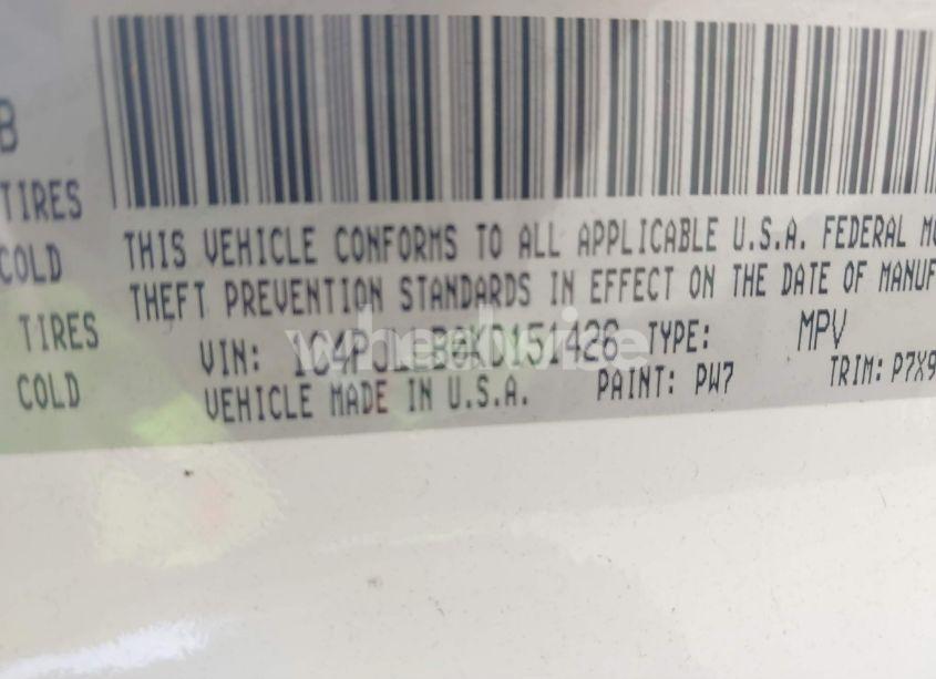 Photo 9 of 2019 Jeep Cherokee LATITUDE PLUS FWD (VIN 1C4PJLLB0KD151426)