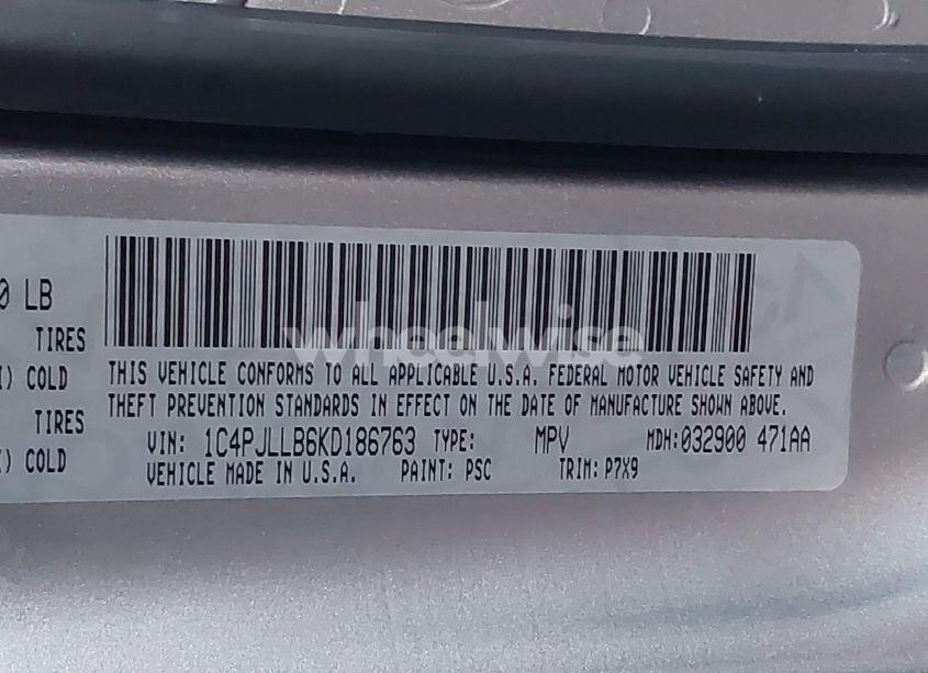 Photo 9 of 2019 Jeep Cherokee LATITUDE PLUS FWD (VIN 1C4PJLLB6KD186763)