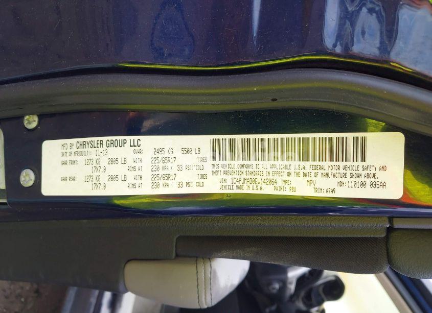 Photo 9 of 2014 Jeep Cherokee SPORT (VIN 1C4PJMAB0EW142064)