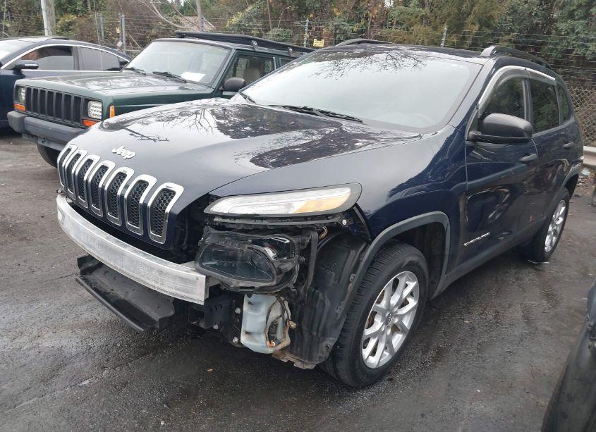 Photo 2 of 2016 Jeep Cherokee SPORT (VIN 1C4PJMAB0GW278083)