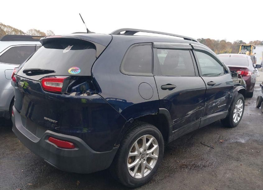 Photo 4 of 2016 Jeep Cherokee SPORT (VIN 1C4PJMAB0GW278083)