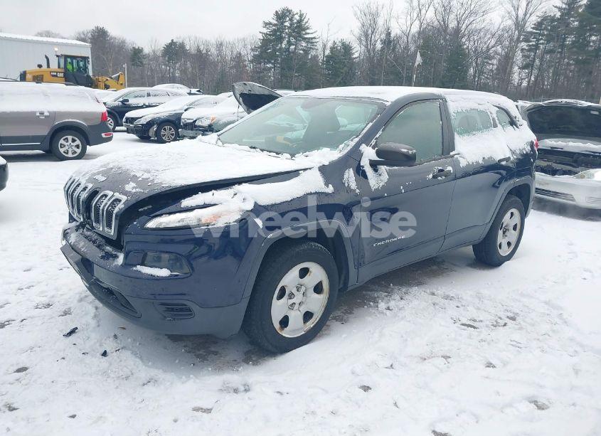 Photo 2 of 2014 Jeep Cherokee SPORT (VIN 1C4PJMAB1EW140193)