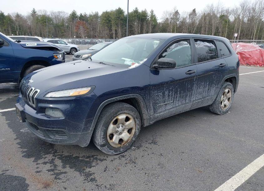 Photo 2 of 2014 Jeep Cherokee SPORT (VIN 1C4PJMAB1EW273035)