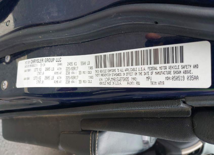 Photo 9 of 2014 Jeep Cherokee SPORT (VIN 1C4PJMAB1EW273035)