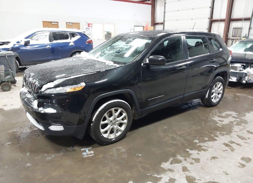Photo 2 of 2014 Jeep Cherokee SPORT (VIN 1C4PJMAB1EW295083)