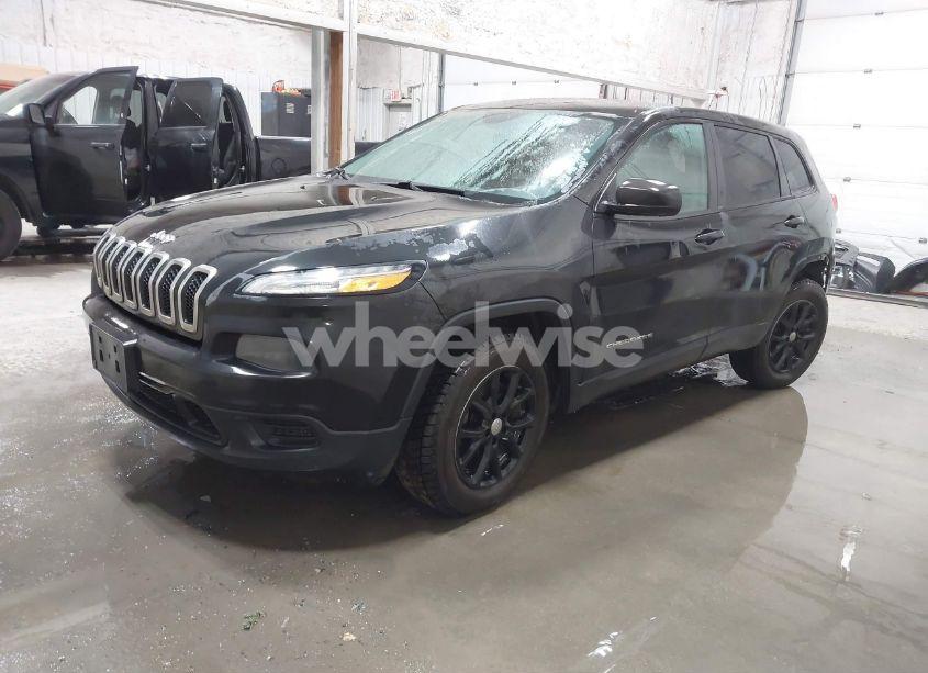 Photo 2 of 2015 Jeep Cherokee SPORT (VIN 1C4PJMAB1FW594378)