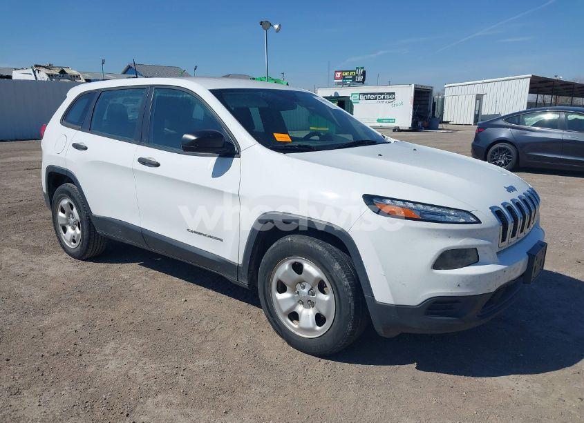 2017 Jeep Cherokee SPORT 4X4 (VIN 1C4PJMAB1HW668725) main photo