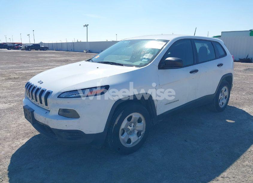 Photo 2 of 2017 Jeep Cherokee SPORT 4X4 (VIN 1C4PJMAB1HW668725)