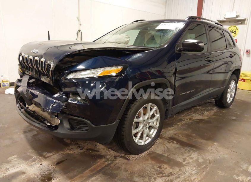 Photo 2 of 2016 Jeep Cherokee SPORT (VIN 1C4PJMAB2GW201702)