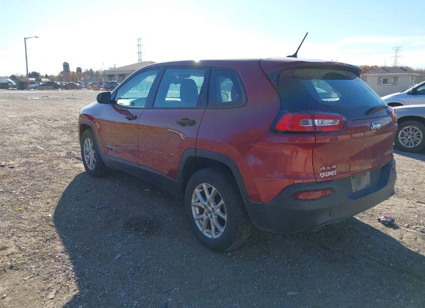 Photo 3 of 2015 Jeep Cherokee SPORT (VIN 1C4PJMAB3FW588470)