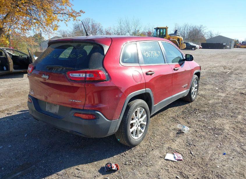 Photo 4 of 2015 Jeep Cherokee SPORT (VIN 1C4PJMAB3FW588470)