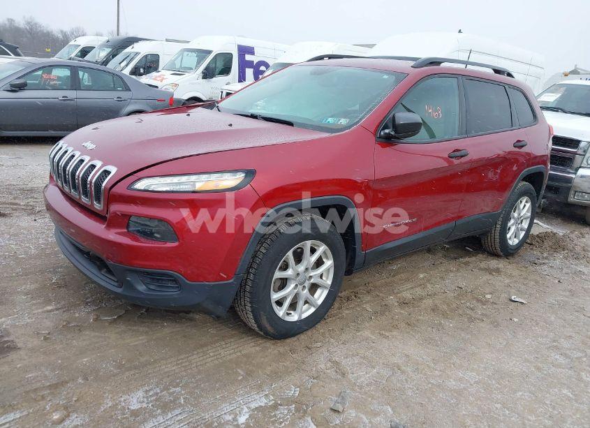 Photo 2 of 2016 Jeep Cherokee SPORT (VIN 1C4PJMAB3GW245515)