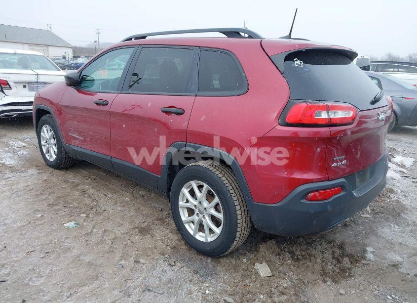 Photo 3 of 2016 Jeep Cherokee SPORT (VIN 1C4PJMAB3GW245515)