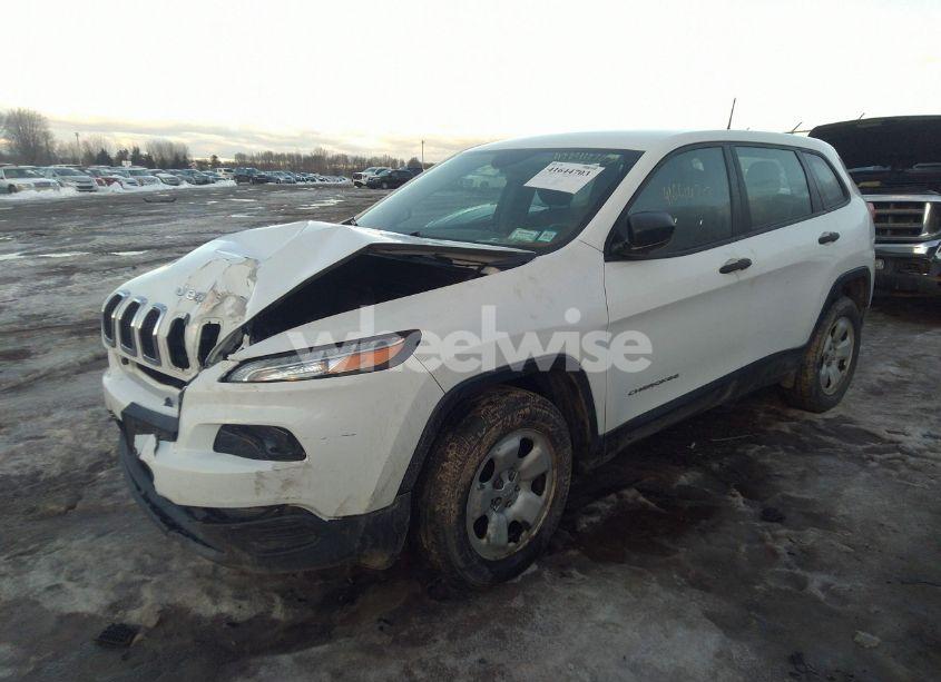 Photo 2 of 2016 Jeep Cherokee SPORT (VIN 1C4PJMAB3GW252867)