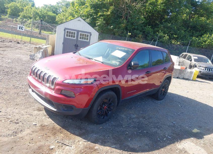 Photo 2 of 2015 Jeep Cherokee SPORT (VIN 1C4PJMAB4FW558510)