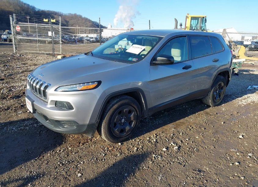 Photo 2 of 2016 Jeep Cherokee SPORT (VIN 1C4PJMAB4GW295596)