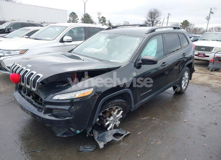 Photo 2 of 2016 Jeep Cherokee SPORT (VIN 1C4PJMAB5GW154567)