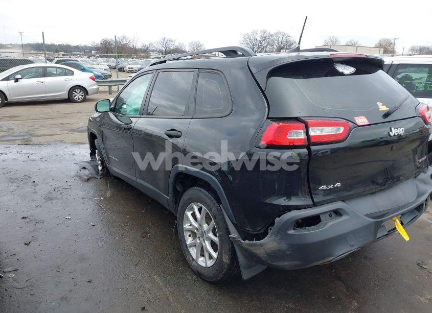 Photo 3 of 2016 Jeep Cherokee SPORT (VIN 1C4PJMAB5GW154567)
