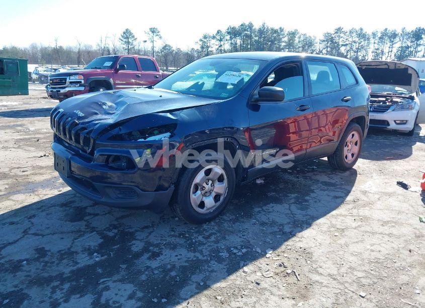Photo 2 of 2016 Jeep Cherokee SPORT (VIN 1C4PJMAB5GW260971)
