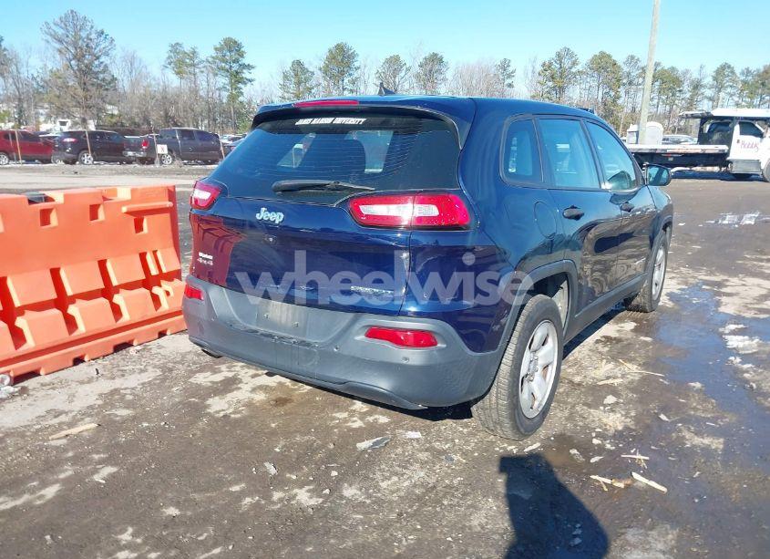 Photo 4 of 2016 Jeep Cherokee SPORT (VIN 1C4PJMAB5GW260971)