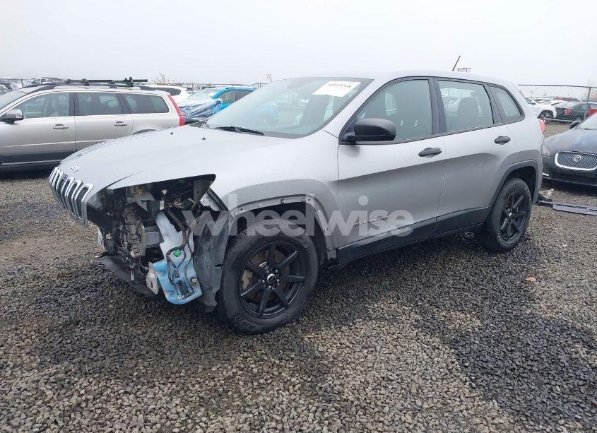 Photo 2 of 2016 Jeep Cherokee SPORT (VIN 1C4PJMAB6GW202805)