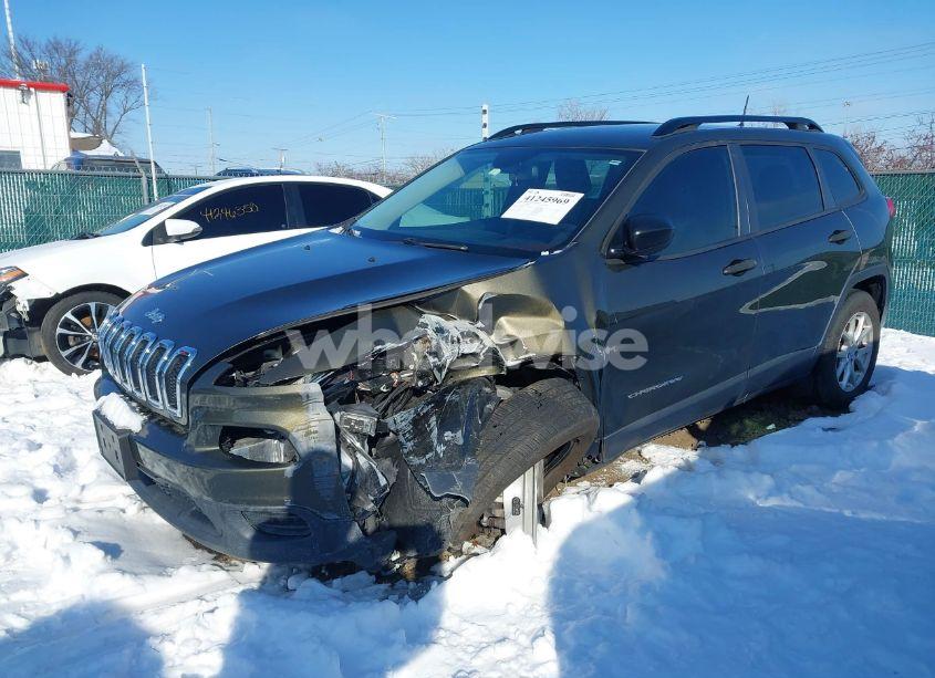 Photo 2 of 2016 Jeep Cherokee SPORT (VIN 1C4PJMAB7GW119450)