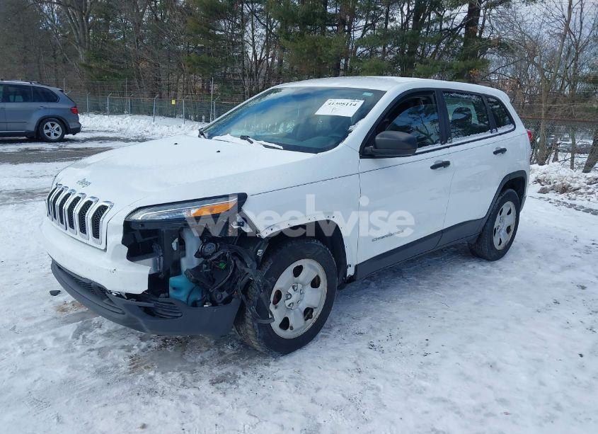 Photo 2 of 2016 Jeep Cherokee SPORT (VIN 1C4PJMAB7GW290022)