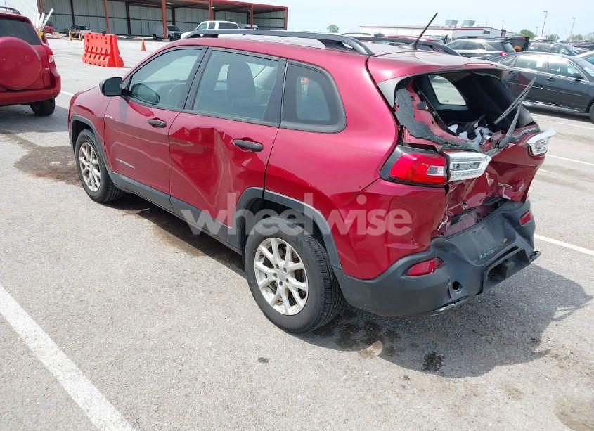 Photo 3 of 2015 Jeep Cherokee SPORT (VIN 1C4PJMAB8FW765093)
