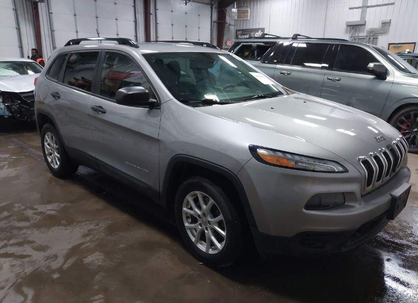 2017 Jeep Cherokee SPORT 4X4 (VIN 1C4PJMAB8HW596583) main photo