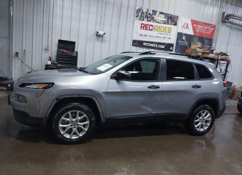 Photo 14 of 2017 Jeep Cherokee SPORT 4X4 (VIN 1C4PJMAB8HW596583)