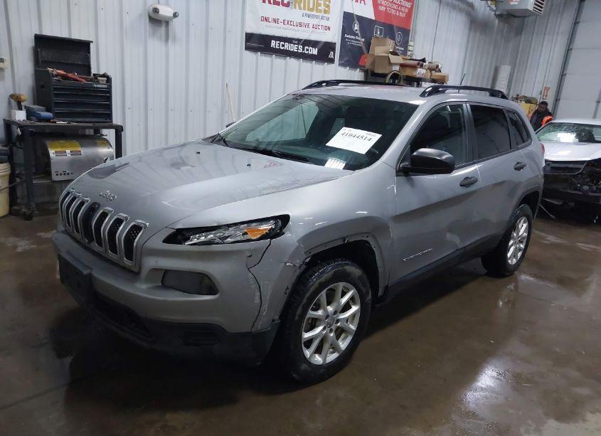 Photo 2 of 2017 Jeep Cherokee SPORT 4X4 (VIN 1C4PJMAB8HW596583)