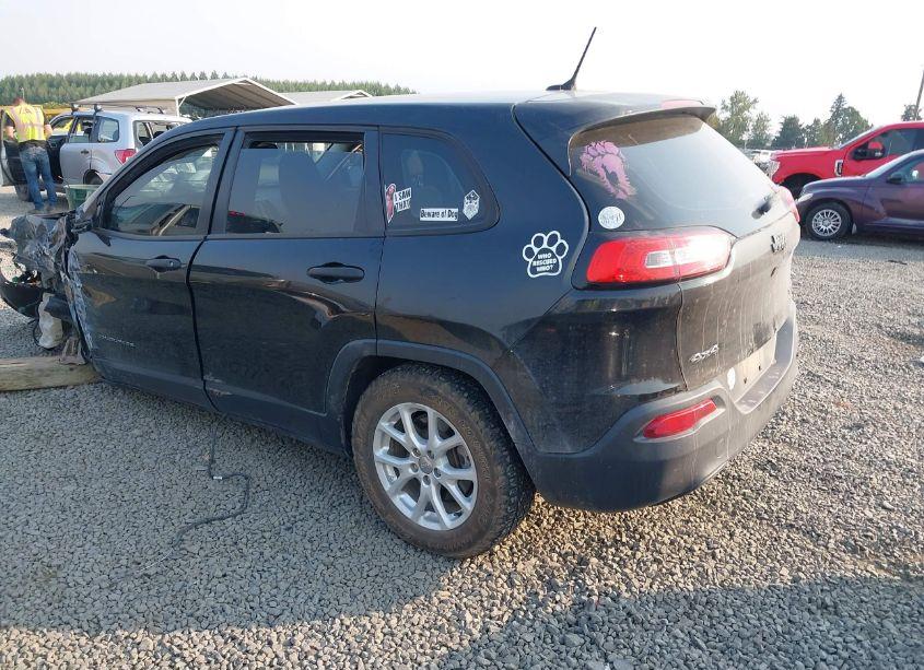 Photo 3 of 2014 Jeep Cherokee SPORT (VIN 1C4PJMAB9EW209857)