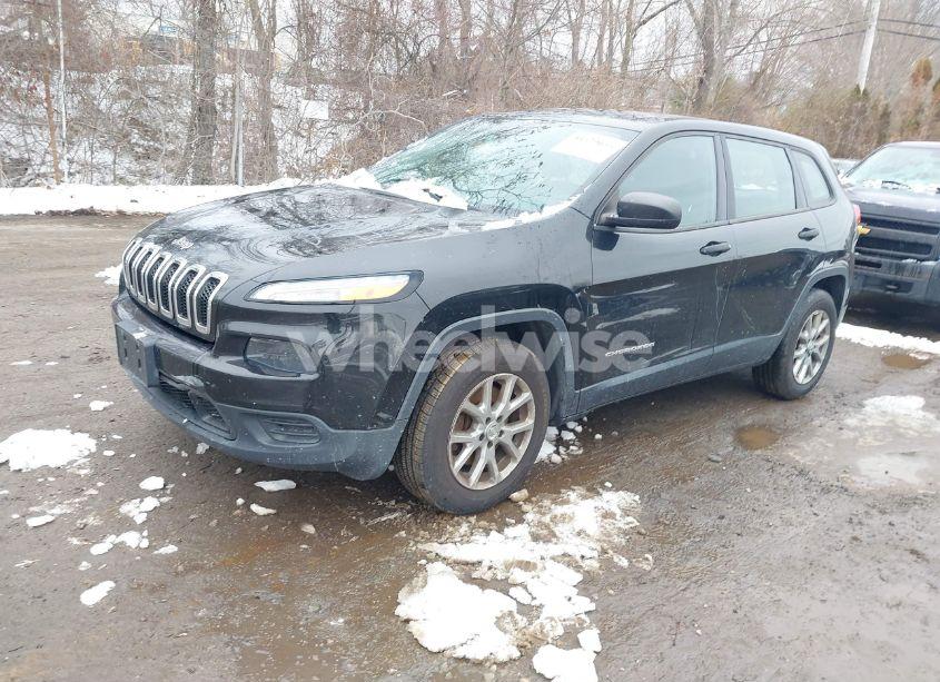 Photo 2 of 2015 Jeep Cherokee SPORT (VIN 1C4PJMAB9FW541430)