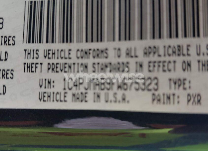 Photo 9 of 2015 Jeep Cherokee SPORT (VIN 1C4PJMAB9FW675323)